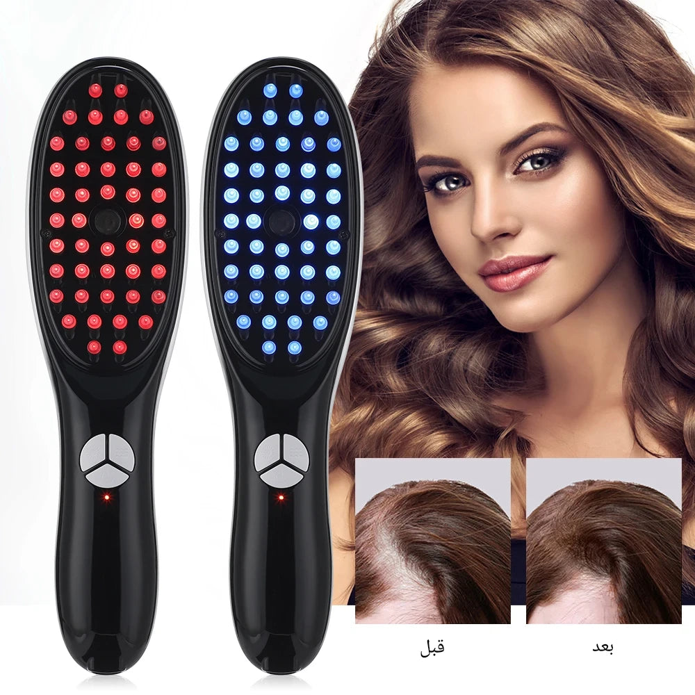 💆‍♂️ المشط الكهربائي العلاجي لتدليك الرأس وتقوية الشعر